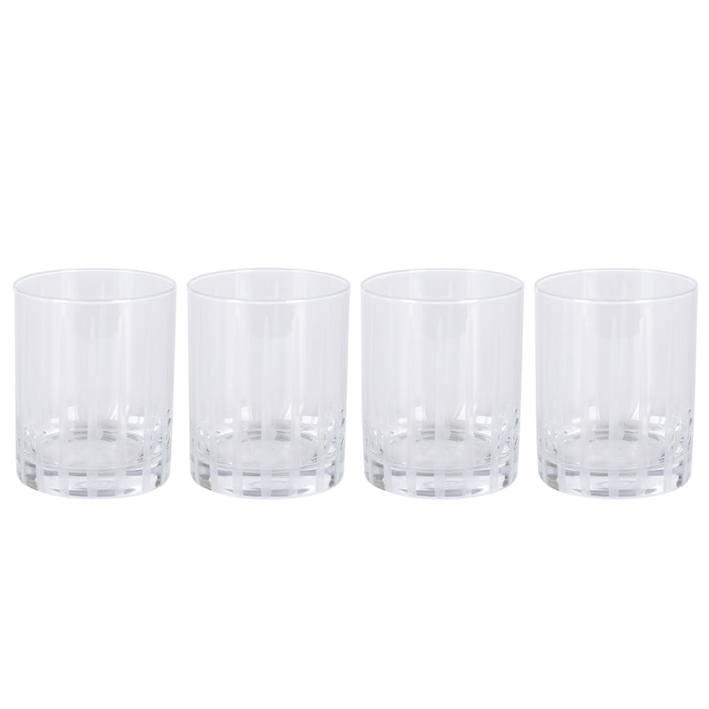Babish 4pc 13.7oz Glass DOF - Gift Box w/ Factory Remailer
