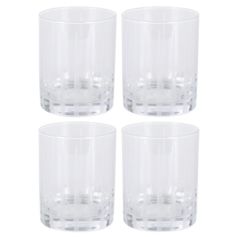 Babish 4pc 13.7oz Glass DOF - Gift Box w/ Factory Remailer