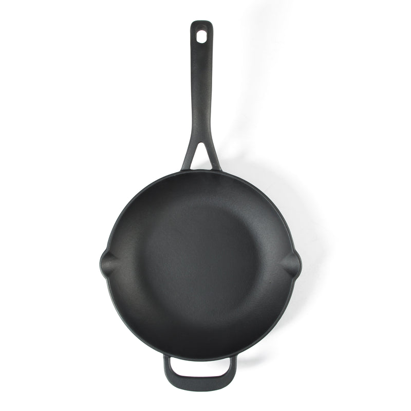 Martha Stewart Helsington 10" Preseason Cast Iron Skillet - Round - Remailer