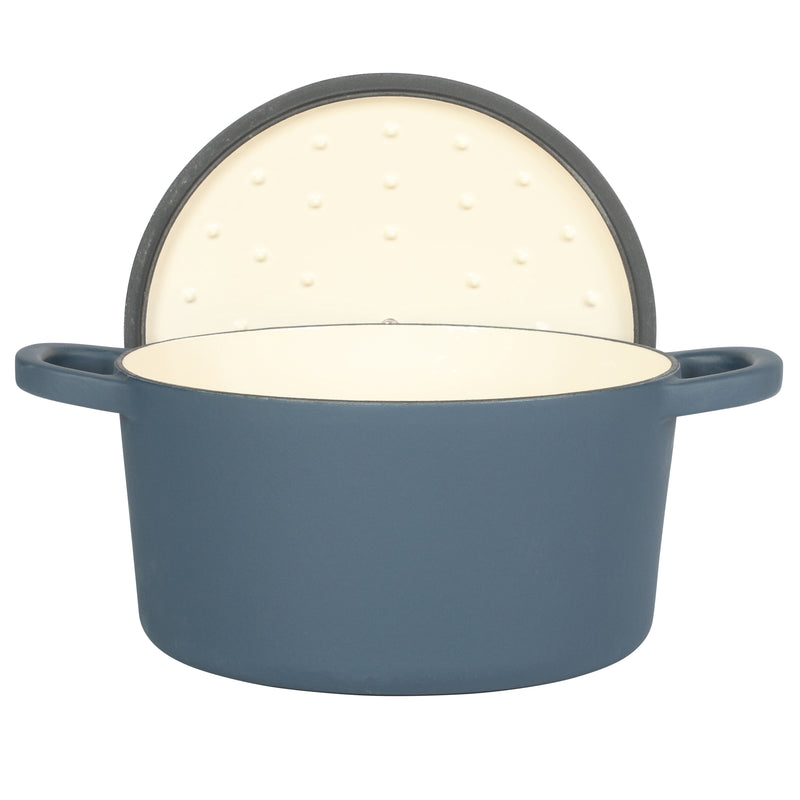 Crock-Pot Artisan 5qt Enamel Cast Iron Dutch Oven w/ Lid - Round - Gift Box w/ Remailer