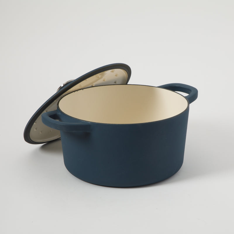 Crock-Pot Artisan 7qt Enamel Cast Iron Dutch Oven w/ Lid - Round - Gift Box w/ Remailer