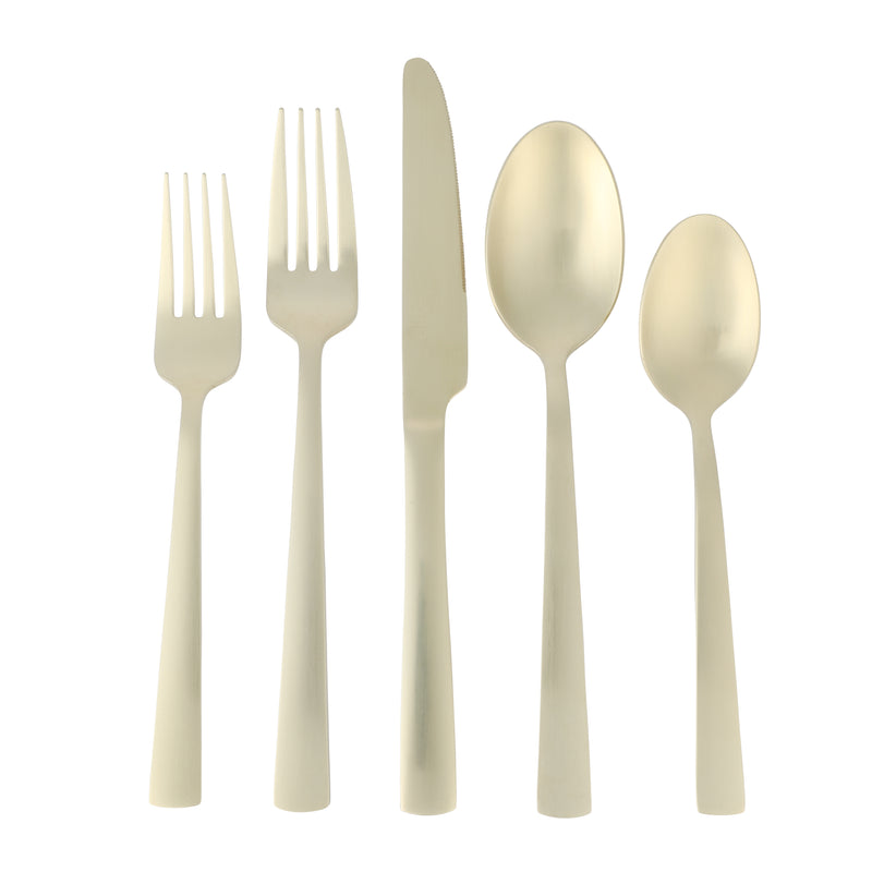 Gibson Elite Earlston 20pc Stainless Steel Flatware Set - Gift Box