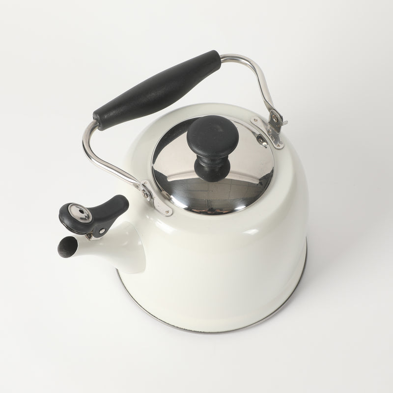 Martha Stewart Everyday Lily Pond 2.2qt Stainless Steel Tea Kettle w/ Lid - Nylon Handle - Encapsulated Base - Color Sleeve