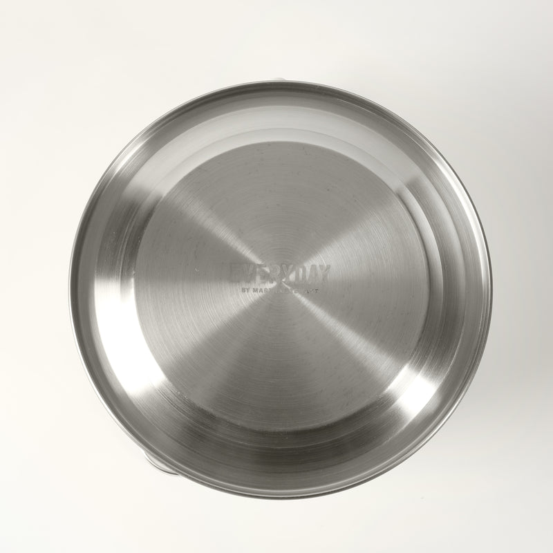 Martha Stewart Everyday Lily Pond 2.2qt Stainless Steel Tea Kettle w/ Lid - Nylon Handle - Encapsulated Base - Color Sleeve