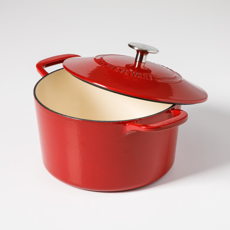 Martha Stewart Gatwick 4qt Enamel Cast Iron Dutch Oven w/ Lid - Gift Box