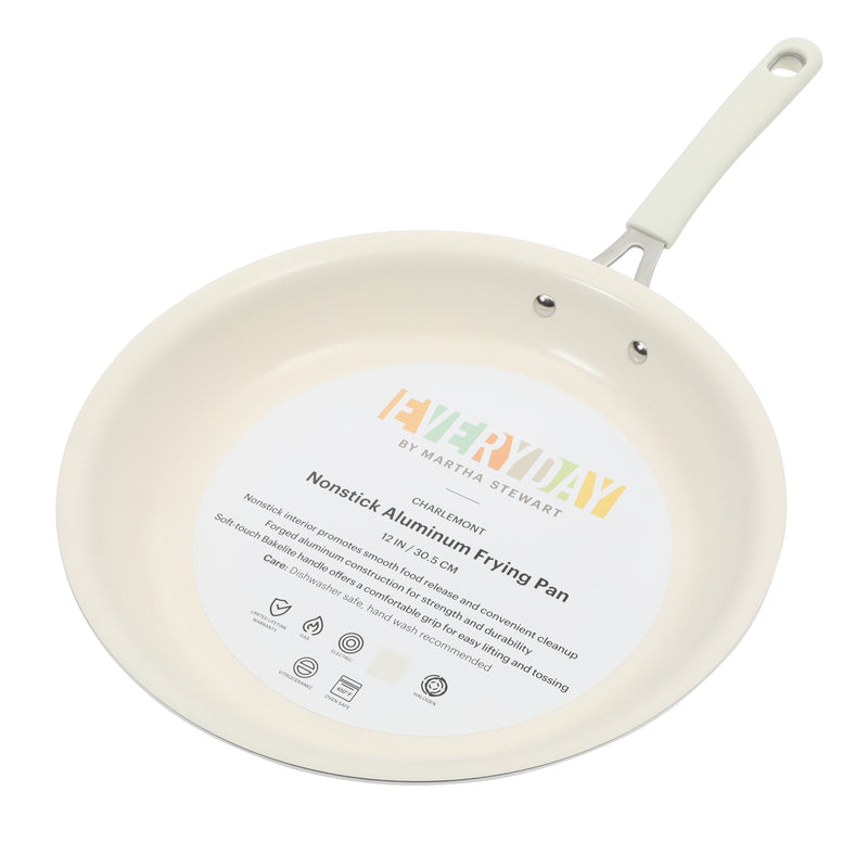 Martha Stewart Everyday 12" Aluminum Ceramic Non-Stick Fry Pan - Remailer