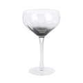 Sur la Table Cambron 12.2oz Coupe Stemmed Glass - Smoke Black - Handmade - O/S