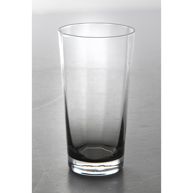 Sur la Table Cambron 18.1oz Glass Hiball - Smoke Black- Handmade - O/S