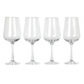 Gibson Home Belinni 4pc 15.4 oz White Wine Stemware Set - Clear - Glass - Open Window GBX