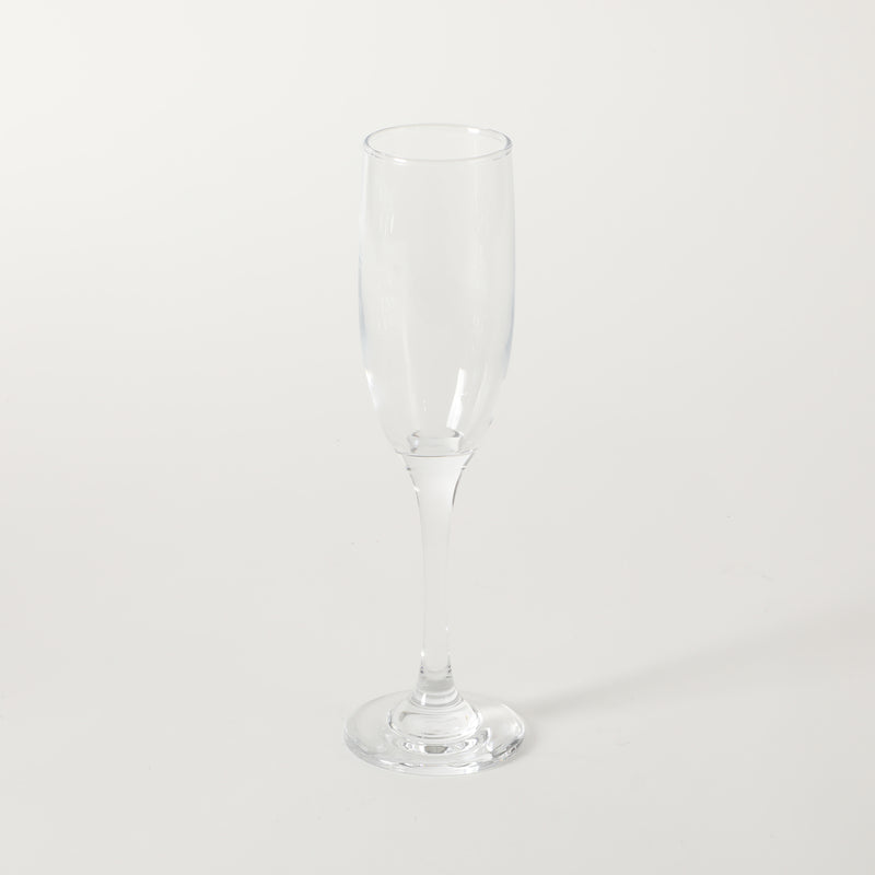 Gibson Home Belinni 4pc 6 oz Flute Stemware Set - Clear - Glass - Open Window GBX