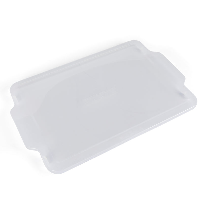 Martha Stewart Everyday Tilden 9" x 13" Baker w/ PP Lid - Two-Tone - Rectangle - Solid Color - Stoneware - Color Sleeve W/ Rm