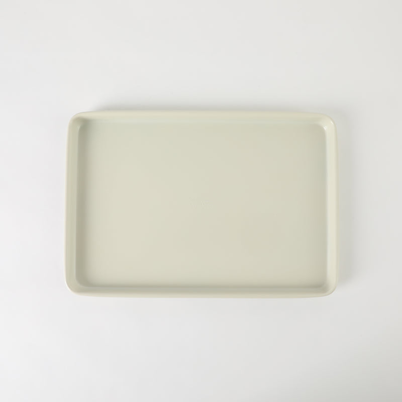 Martha Stewart Everyday 15" x 10" Color Bake Carbon Steel Cookie Sheet - Linen Exterior & Off White Nonstick Interior - Color Label