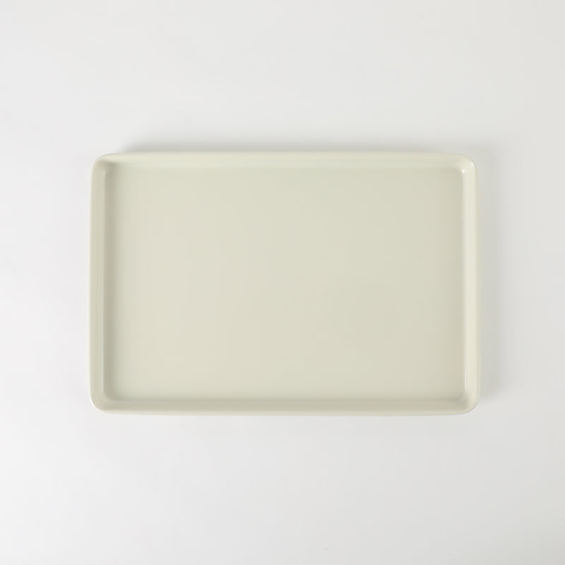 Martha Stewart Everyday 17" x 11" Color Bake Carbon Steel Cookie Sheet - Linen Exterior & Off White Nonstick Interior - Color Label