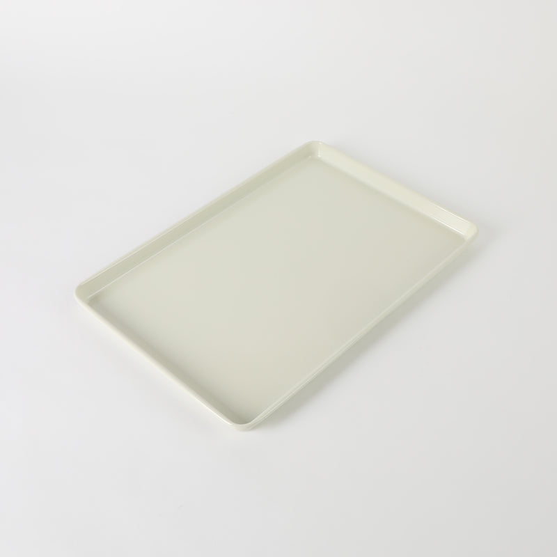 Martha Stewart Everyday 17" x 11" Color Bake Carbon Steel Cookie Sheet - Linen Exterior & Off White Nonstick Interior - Color Label