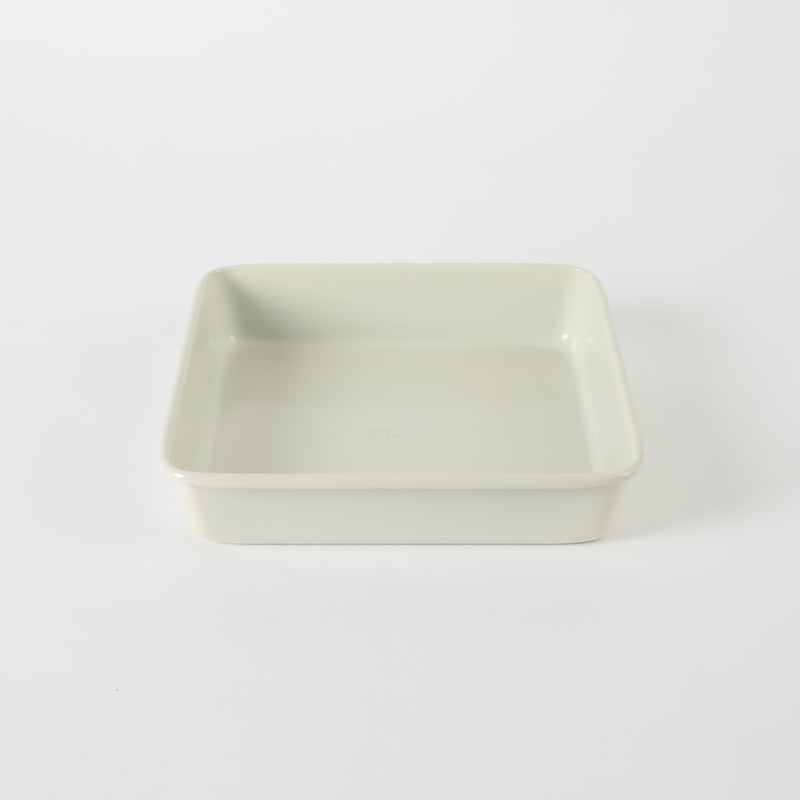 Martha Stewart Everyday Color Bake 9'' Carbon Steel Cake Pan - Linen - Square - Off White Nonstick Interior - Color Label