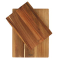 Oster Thornwood 2pc Cutting Board Set - Acacia Wood - Color Label
