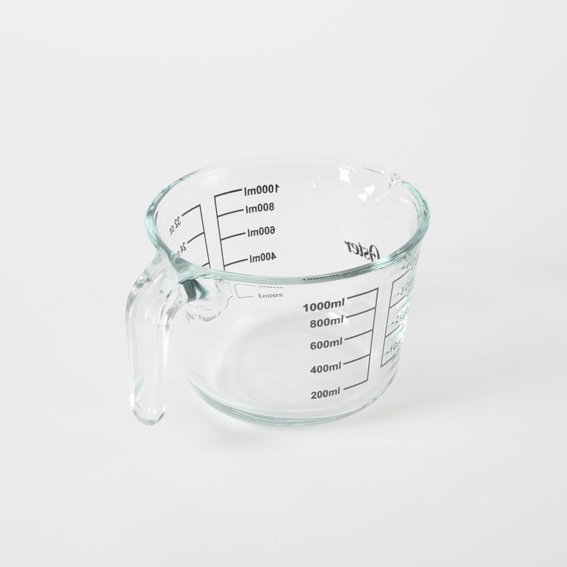 Oster Coolidge Glass 4 Cups Measuring Cup w/ PP Lid - Color Sleeve