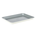 Sur la Table Kitchen Essentials Bake Sale 13" Carbon Steel Cookie Sheet - Eggshell - Grey Nonstick Interior - Color Label