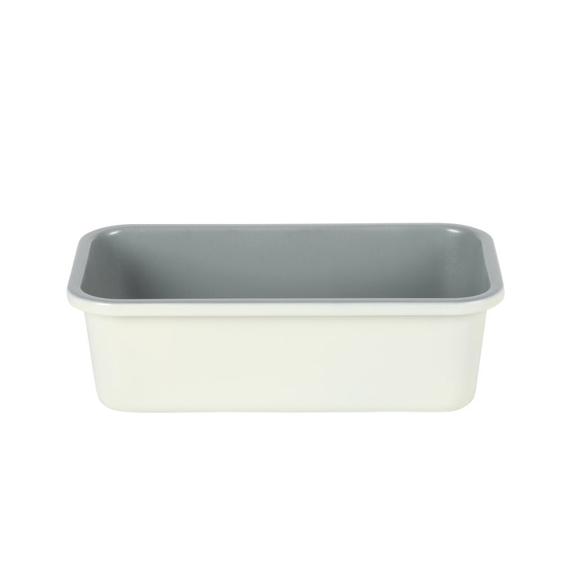 Sur la Table Kitchen Essentials Bake Sale 5pc Carbon Steel Bakeware Set - Eggshell Ext - Grey Nonstick Interior - Gift Box w/ Remailer