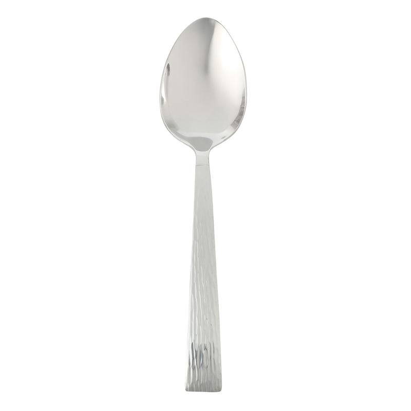 Gibson Home Cowper 20pc Flatware Set - Silver - Polished Hammered - Stainless Steel - Open Window Gift Box