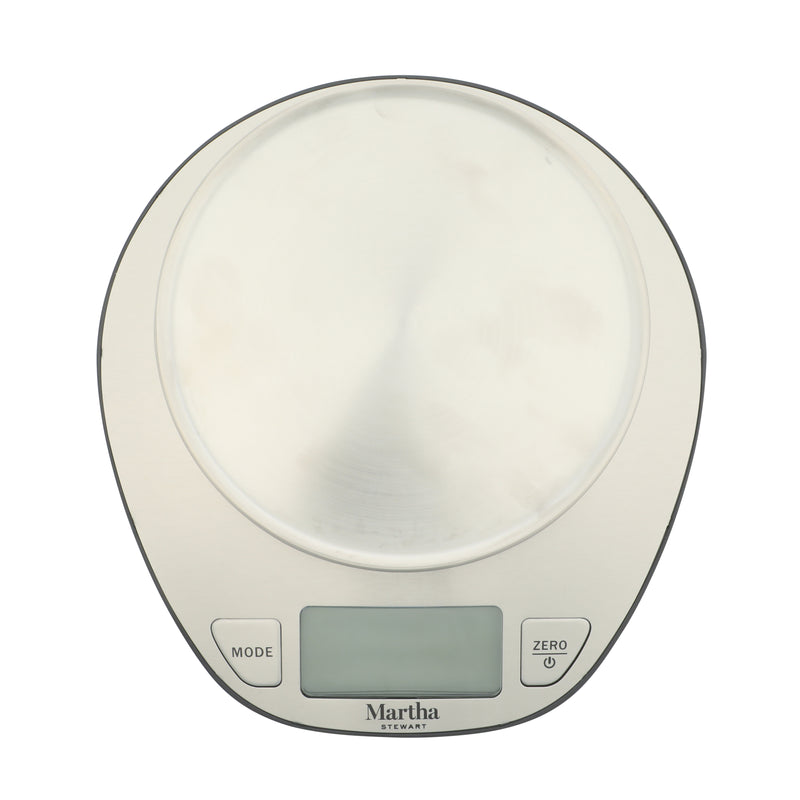 Martha Stewart Richburn Stainless Steel Kitchen Scale - Digital - Gift Box w/ Remailer