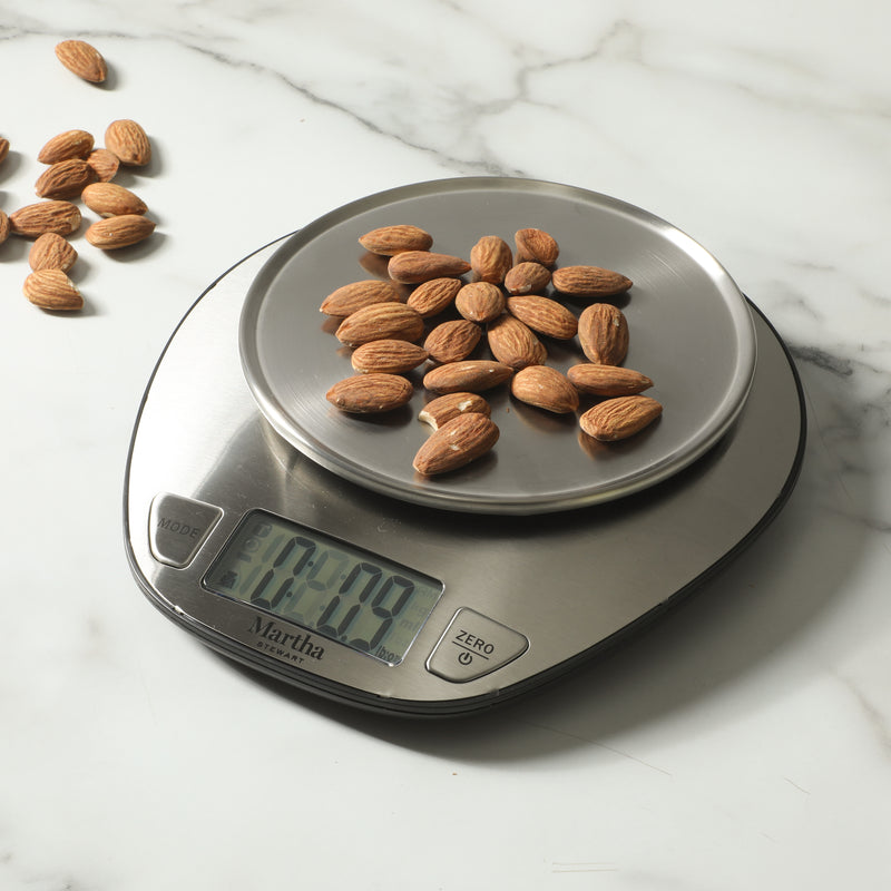 Martha Stewart Richburn Stainless Steel Kitchen Scale - Digital - Gift Box w/ Remailer