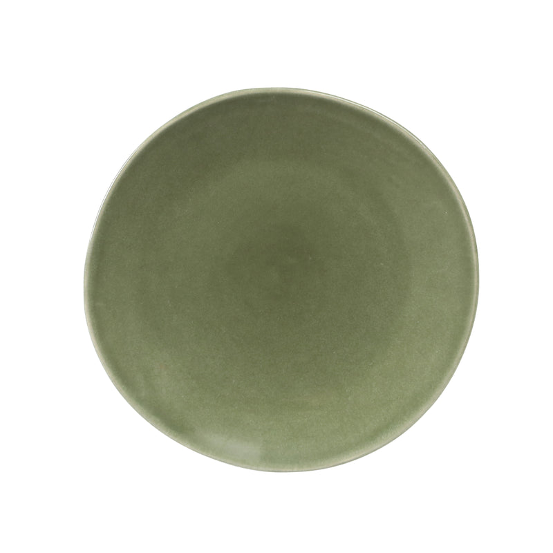 Bloomhouse Montecito Breeze 16pc Double Bowl Dinnerware Set - Reactive Glaze - Stoneware - Gift Box w/ Remailer