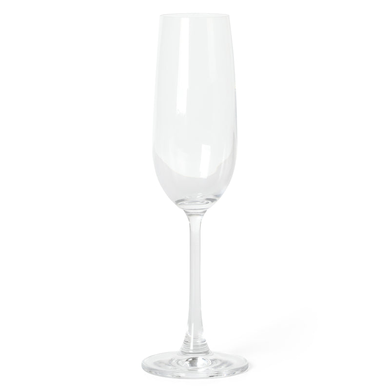 Martha Stewart Vivica 4pc 7.3oz Stemmed Flute Glass Set - Clear - Open Window Gift Box