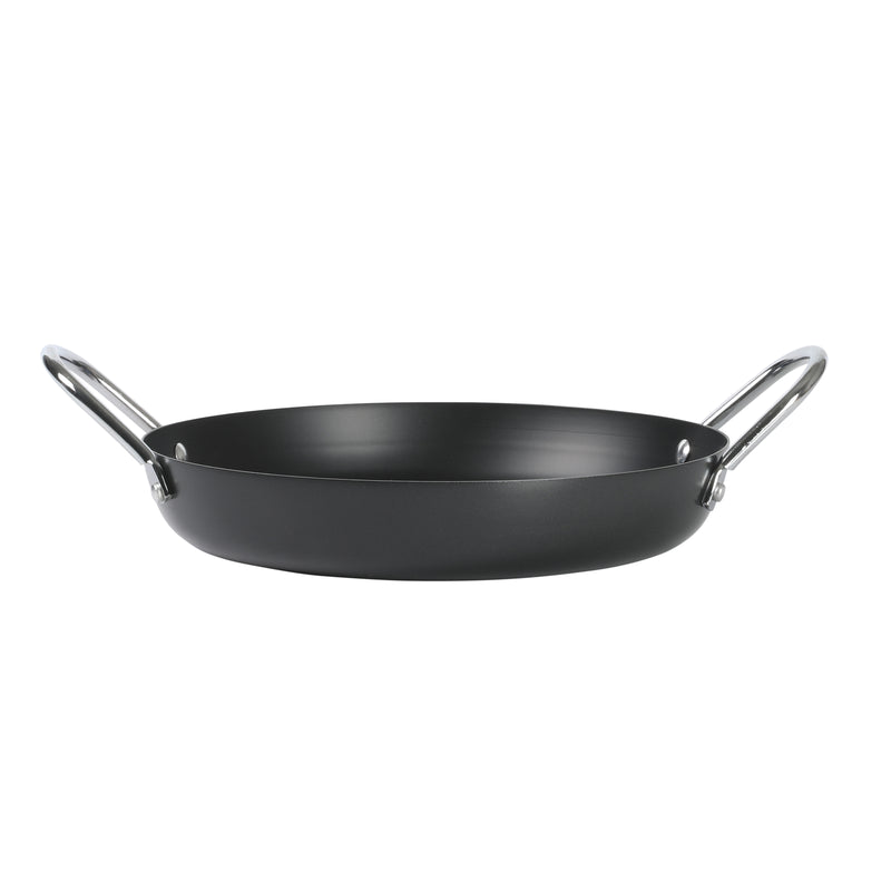 Oster Smithfire 11" Non-Stick Steel Paella Pan - Matte Black - Color Label
