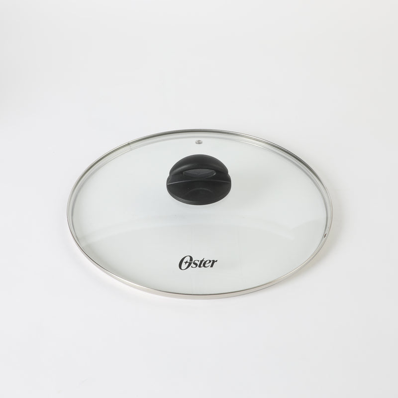 Oster Clairborne 6.9qt Aluminum Caldero w/ Glass Lid - White - Color Sleeve