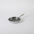 Oster Modessa 8" Triply Stainless Steel Frying Pan - Etching Nonstick Interior - Long Handle - Color Sleeve