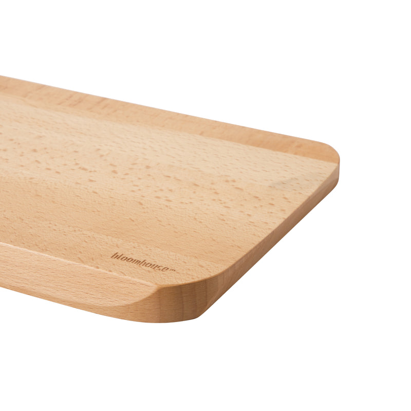 Bloomhouse Lake Como 12" Oil Coated Beech Wood Cutting Board - Color Sleeve w/ Remailer