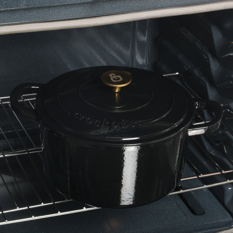 Crock-Pot Artisan 7qt Enamel Cast Iron Dutch Oven w/ Lid - Gift Box
