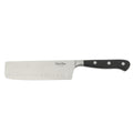 Martha Stewart Carverton 6" Stainless Steel Nakiri Knife - Black - Traditional Shape - ABS Forged Handle - Gift Box w/ Remailer