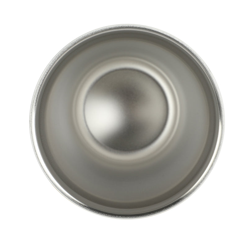 Gibson Home Marina 18 oz Stainless Steel Thermal Tumbler - Double Wall - Matte - Cream - Acrylic Lid - Color Sleeve