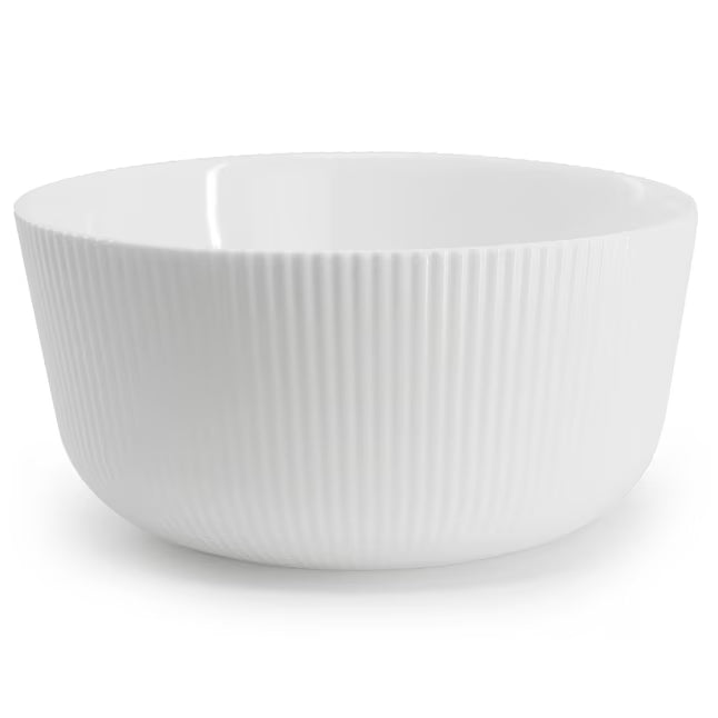 Gibson Home Swanton 12pc Opal Glass Dinnerware Set - White - Embossed - Gift Box
