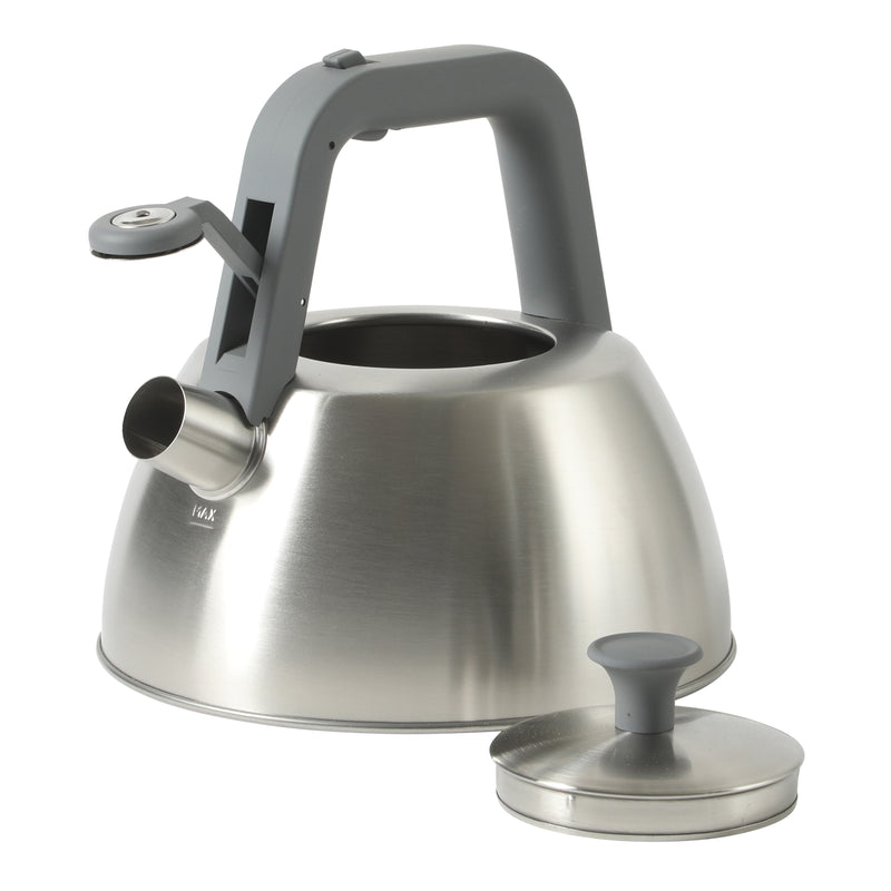 Oster Beauford 2.85 qt Tea Kettle w/ Lid - Brushed - Nylon Handle - Stainless Steel - Color Sleeve