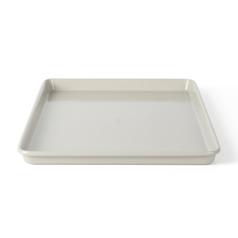 Martha Stewart Gallen 13" x 9" Carbon Steel Cookie Sheet - Cool Grey - Nonstick Interior - Color Label