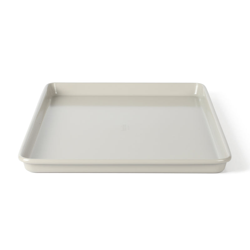 Martha Stewart Gallen 15" x 10" Carbon Steel Cookie Sheet - Cool Grey - Nonstick Interior - Color Label