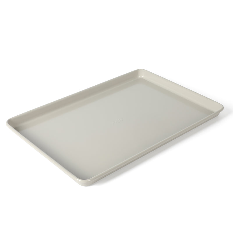 Martha Stewart Gallen 17" x 11" Carbon Steel Cookie Sheet - Cool Grey - Nonstick Interior - Color Label