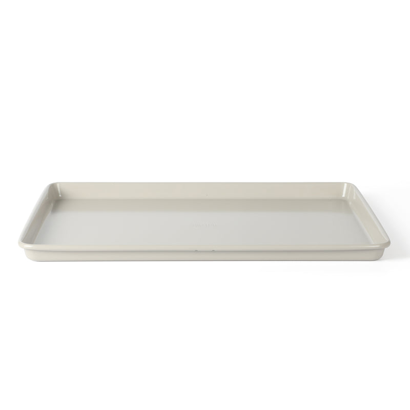 Martha Stewart Gallen 17" x 11" Carbon Steel Cookie Sheet - Cool Grey - Nonstick Interior - Color Label