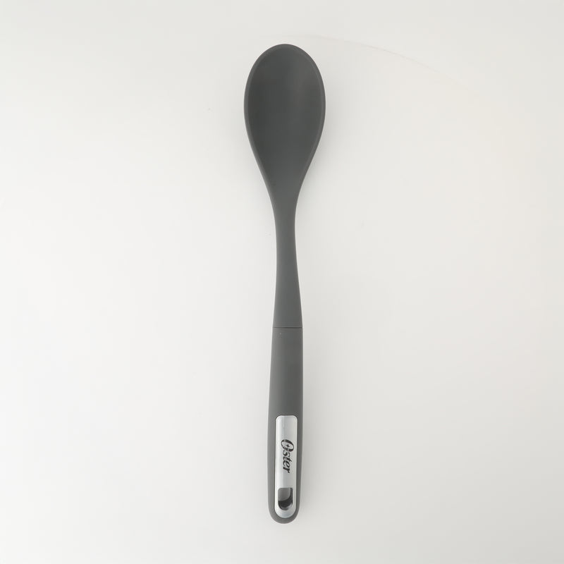 Oster Ridgecrest 2pc 14" Turner & Spoon - Grey - Silicone / Nylon - Tie Card