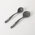 Oster Ridgecrest 2pc 14" Skimmer & Ladle - Silicone / Nylon - Tie Card