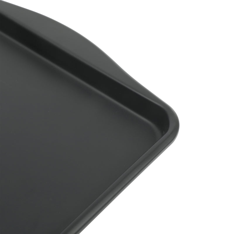 Oster Teston 18" X 13" Carbon Steel Cookie Sheet - Matte Black - Color Label
