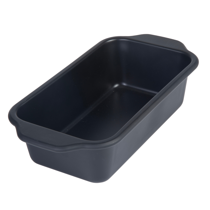 Oster Teston 9" x 4.8" Carbon Steel Loaf Pan - Matte Black - Color Label