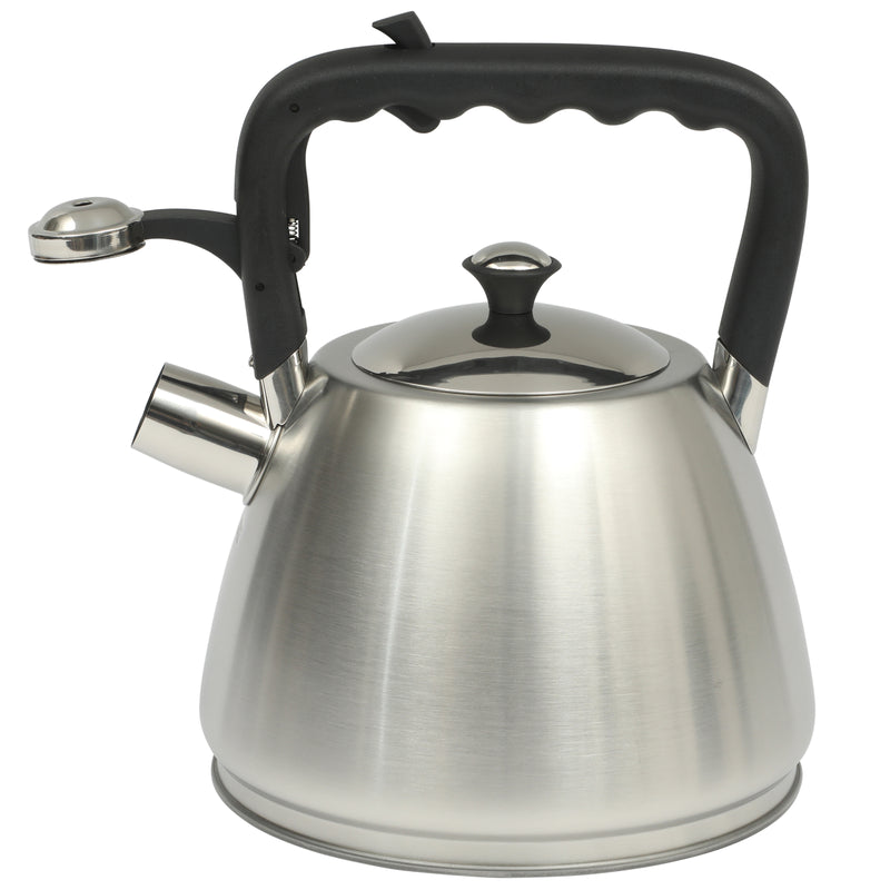 Mr. Coffee Armidale 2.5qt Stainless Steel Tea Kettle - Brushed - Nylon Knob & Handle - Gift Box w/ Hang Tag