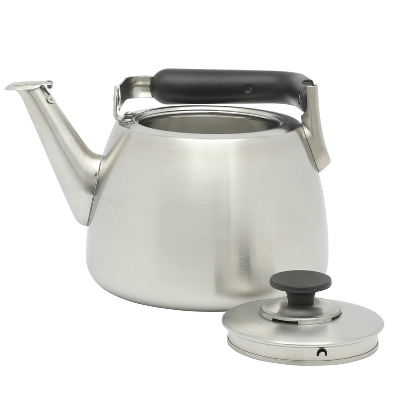 Sur la Table Kitchen Essentials Specialtea 1.9qt Stainless Steel Teakettle - Bakelite Handle & Knob - GBX