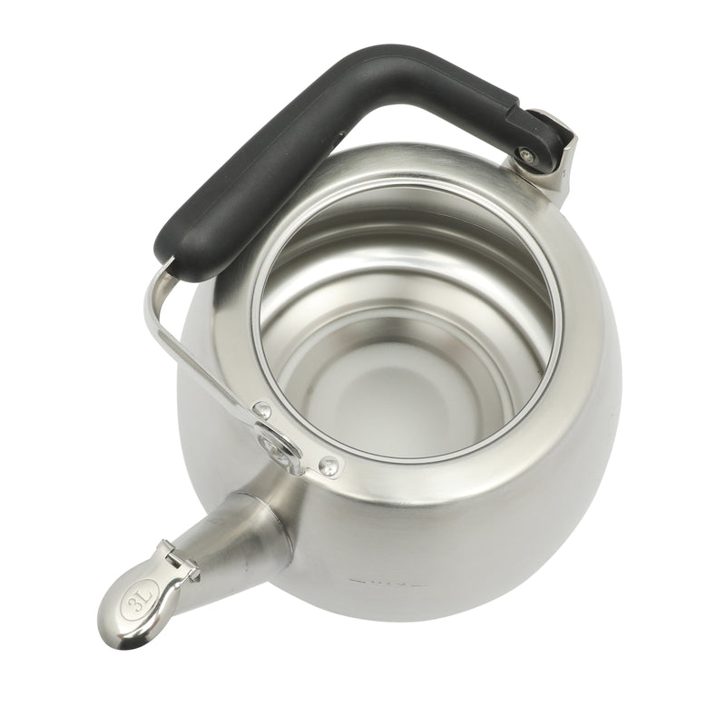 Sur la Table Kitchen Essentials Specialtea 1.9qt Stainless Steel Teakettle - Bakelite Handle & Knob - GBX