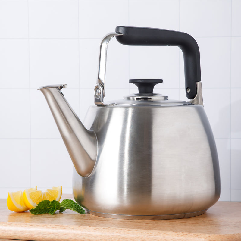 Sur la Table Kitchen Essentials Specialtea 1.9qt Stainless Steel Teakettle - Bakelite Handle & Knob - GBX