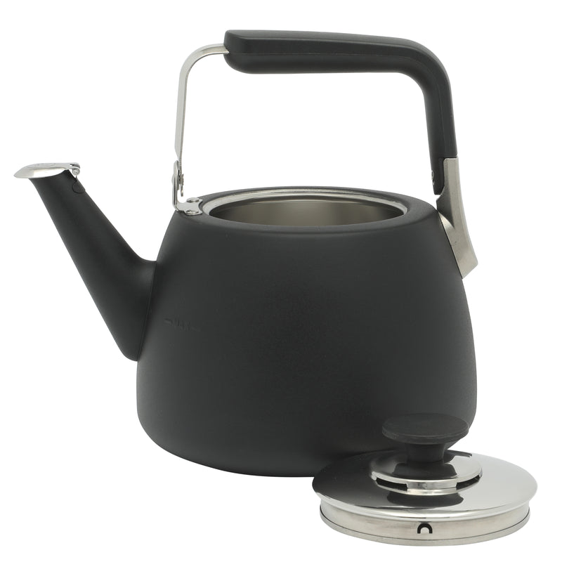Sur la Table Kitchen Essentials Specialtea 1.9qt Stainless Steel Teakettle - Bakelite Handle & Knob - Gift Box